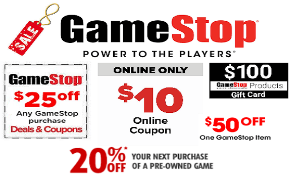gamestop coupon codes